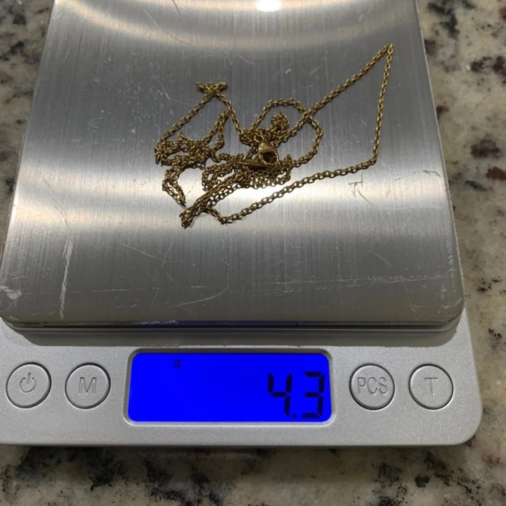 Tiffany &Co yellow chain 100% authentic
